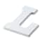 6 Pack: 9" White MDF Whimsy Letter by Make Market®